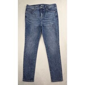 Style & Co Jeans Women 8 Blue Straight Leg Denim Pants Excellent